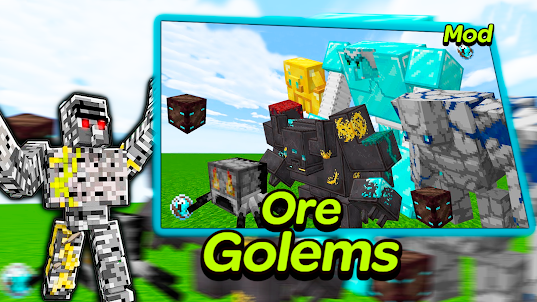 100 Golems: Minecraft Mods