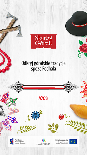 Android application Skarby Górali screenshort
