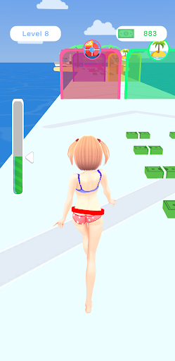 Bikini Run - Summer Run Game Screen 2
