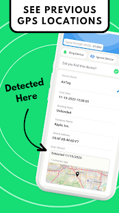 Tracker Detect (Anti-Stalking) Skærmbillede