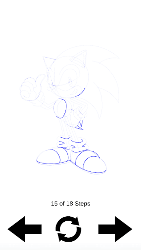 How To draw Sonik Screen 3