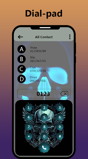 Skull Photo Phone Dialer 2022