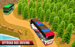 Mountain Offroad Bus Driving