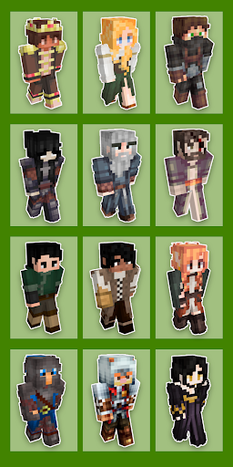 Skins Minecraft Middle Ages Screen 2