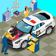 Police Car Wash Cleanup: Repair & Design Vehicles