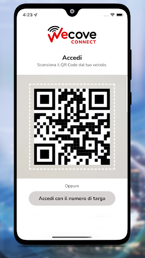 Android application Wecove Connect screenshort