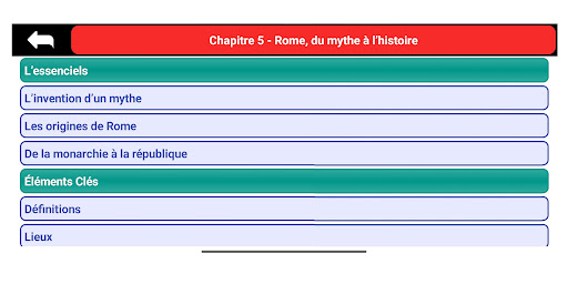Révision Histoire 6ème Screen 3