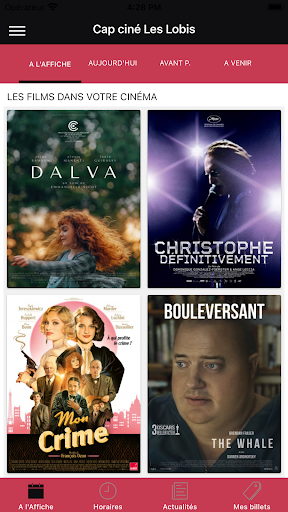 Android application Cap Ciné Les Lobis screenshort