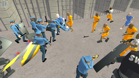 Battle Simulator: Prison & Police