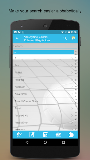 Volleyball Dictionary Screen 3