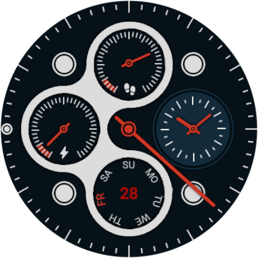 DS A005 - Analog watch face