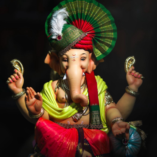 Ganesh HD wallpaper | Ganpati logo