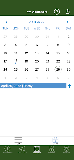 My WestShore Screen 2