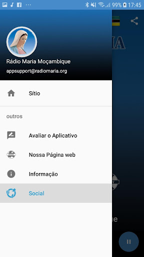 Radio Maria Moçambique Screen 2