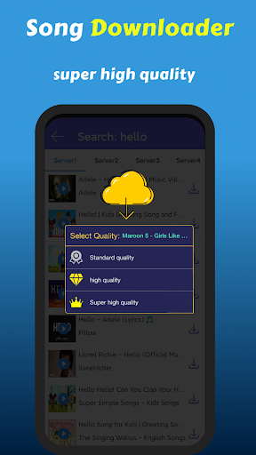 Screenshot of Fast Download Music Mp3