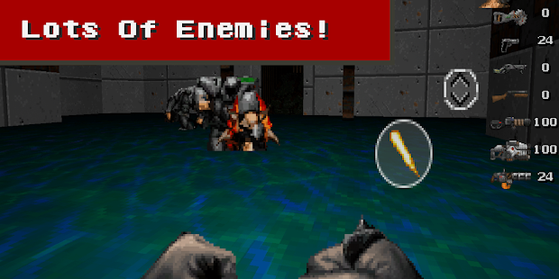 Undoomed - Classic 3D FPS Game Screenshot