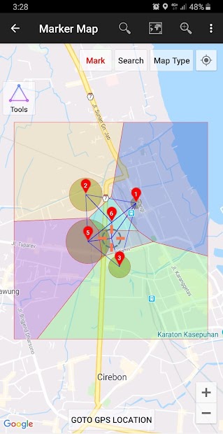 Capture 6 UTM Geo Map android