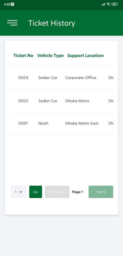 Android application Edotco VMS screenshort