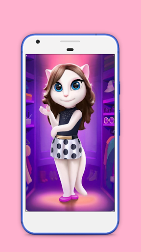 Cat Angela video call - Fakecall