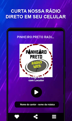 Android application Pinheiro Preto Radio Web screenshort