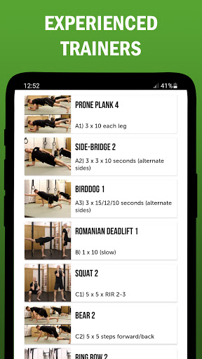 Advance Training Screen 3