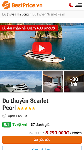 Android application Bestprice.vn screenshort