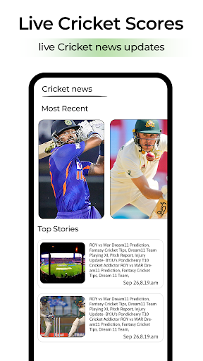 Indi Cricket - Live Cricket TV Screenshot 4 - AppWisp.com