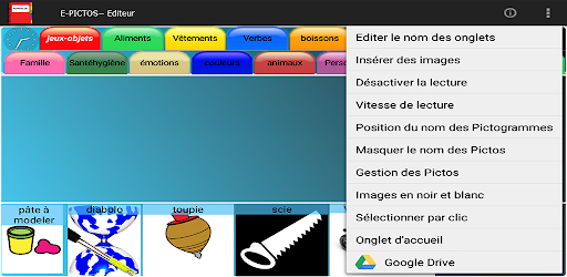 E-PICTOS Screen 2