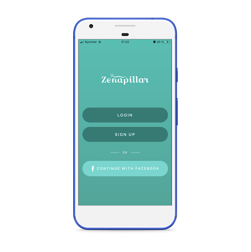 Android application Zenapillar screenshort