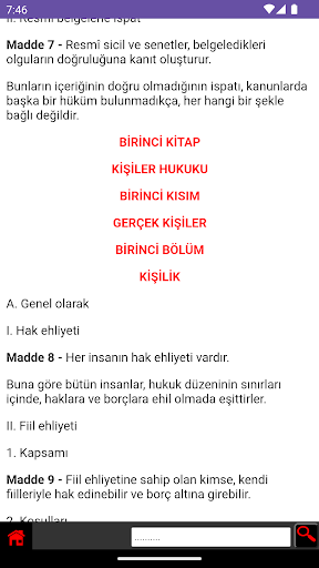 Medeni Kanunu -Dijital Mevzuat Screen 2