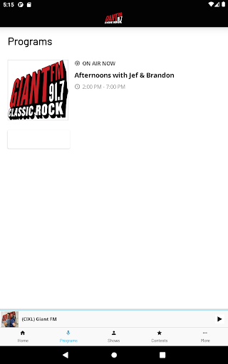 91.7 GIANT FM Screen 3