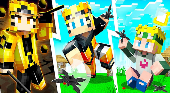 Mod Naruto For Minecraft PE 5.8.7 APK screenshots 3