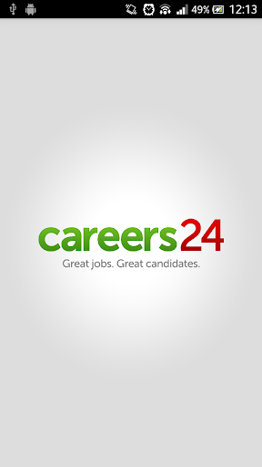 Android application Careers24 SA Job Search screenshort