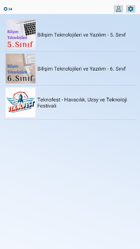 Android application BTY screenshort