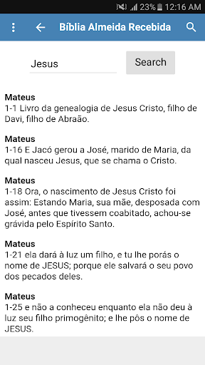 Bíblia Sagrada Almeida (Grátis Screen 3
