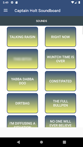 Android application Captain Holt Soundboard screenshort