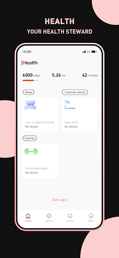Android application Levore screenshort