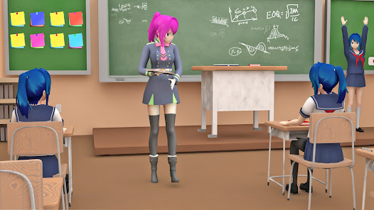 Captura de Pantalla 4 Profesor de escuela de anime android