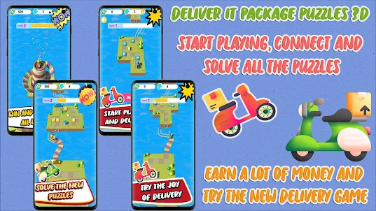 Deliver Package : Puzzle Games