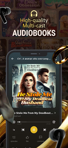 Android application NovaBeats-AudioBooks&Series screenshort