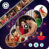 Happy Diwali Movie Maker : Slideshow Maker icon