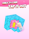 screenshot of Tap Out - Take 3D Blocks Away