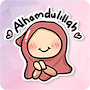 Animasi Sticker WA Akhwat Hijab Whatsapp Islam