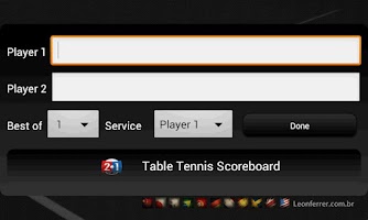 Table Tennis Scoreboard