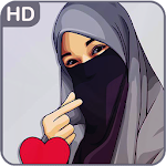 Cover Image of Download Hijab Muslimah Wallpaper 2.0 APK