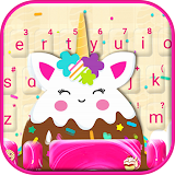 Icecream Unicorn Fun Cat Keyboard Theme icon