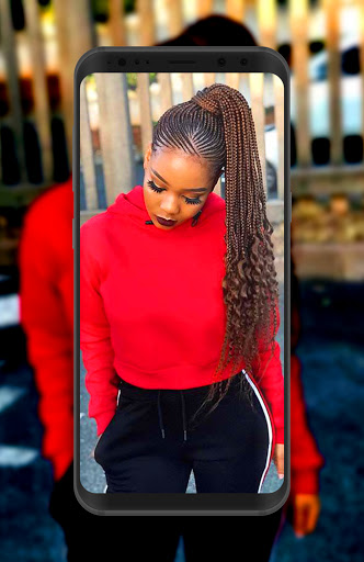 African Braid Hairstyle