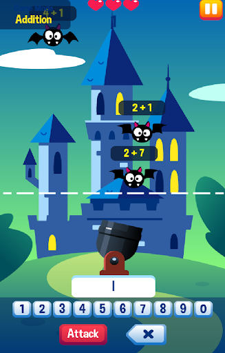 Math Game Addition Numbers