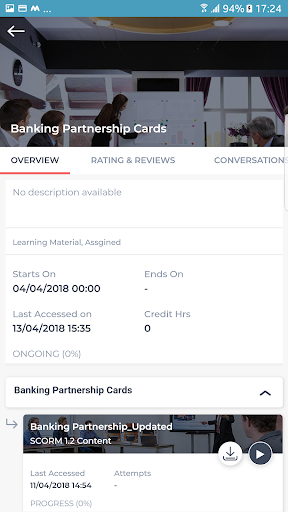 SBI Card mGurukul Screen 2