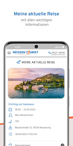 Android application Meissen Tourist screenshort